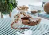 Détails de décoration intérieure soignée